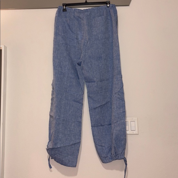 Bondi Born Lucca Cargo Pant in Denim SZ M NWT - Picture 4 of 6